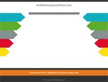 Tablet Screenshot of mobilemoneymachines.com